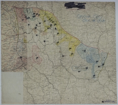 Map of Divisional Positions on October 10, 1918