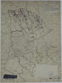 Map of Divisional Positions on October 31, 1918