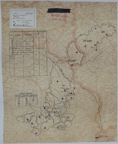 Map of Divisional Positions on February 10, 1919