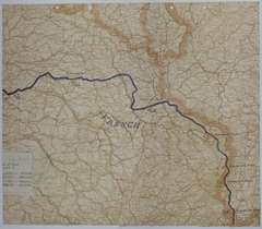 Map of the Front Lines on July 10, 1918