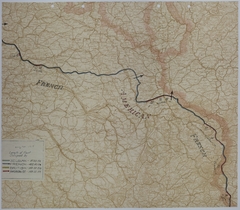 Map of the Front Lines on August 30, 1918
