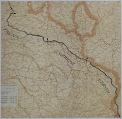 Map of the Front Lines on October 20, 1918
